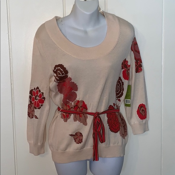 NIC+ZOE Sweaters - NWT Nic & Zoe thin floral sweater